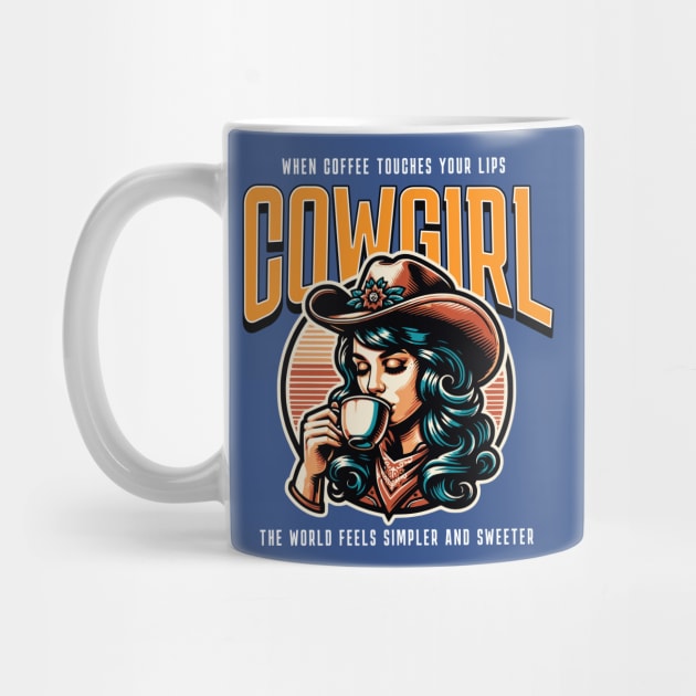 Cowgirl Magic: Coffee on Your Lips" by Urbanprint